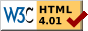 HTML 4.01 válido