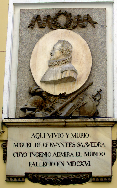 Placa de Cervantes