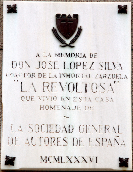 Placa de López Silva